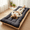 Black, variant on Bxaolu Soft Mattress Topper, 35.4"x78.7", Floor Mattress Futon Mattress, 4" Thicken Tatami Mat Sleeping Pad Foldable Mat Dormitory Pad Floor Lounger Pillow Bed, Gray
