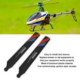 thumbnail image 4 of Remplacement d'Hélice de Rotor Principal RC, 2 Pcs Pales de Rotor Principal d'Hélicoptère RC Faciles à Installer Solides et Durables pour Réparation, 4 of 8