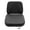 Black-D, variant on Universal Forklift Seat, Waterproof Adjustable Tractor Seat with Slide Rail & Document Pouch, PVC Mower Seat for Tractor Excavator Skid Loader Backhoe Dozer Forklift