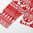 thumbnail image 6 of Yuanyu Matching Family Christmas Pajamas Set, Holiday PJs for Women/Men/Kids/Couples, Vacation Parent-child Fitted Soft Two-piece Pajamas Loungewear Outfits, 6 of 9