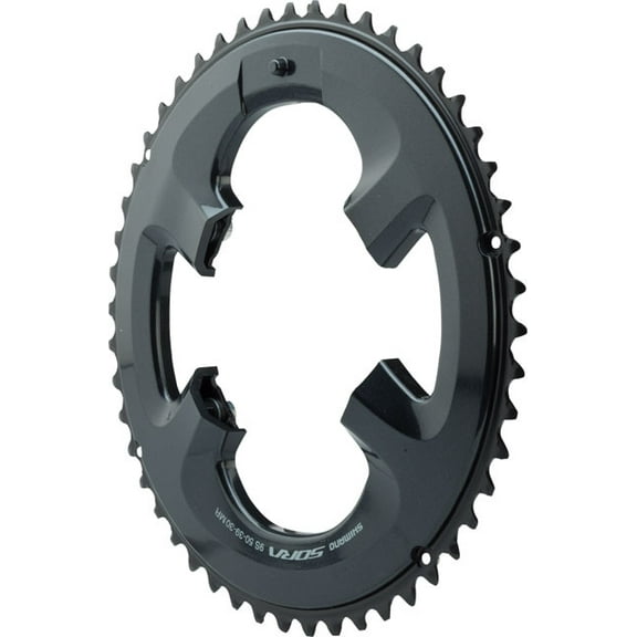 Shimano Sora R3000/R3030 9-Speed Chainring - Tooth Count: 50 Chainring BCD: 110 Shimano Asymmetric