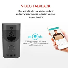 Wireless Wifi Smart Doorbell Video Intercom Pir Detection Ir Night