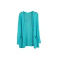 thumbnail image 1 of Jumpingount Abrigo de moda, chal de punto, chaqueta de verano, dulce regalo, ropa de mujer de larga duración, mano de obra fina, cárdigan suelto Abrigos y chamarras Cielo azul, 1 of 6