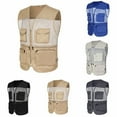 thumbnail image 4 of MYG Mens Outdoor Fishing Sleeveless Mesh Waistcoat Multi Pockets Photography Vest, 4 of 9