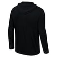 thumbnail image 3 of Men's Colosseum Black Colorado Buffaloes Color Pop Active Blend 2-Hit Long Sleeve Hooded T-Shirt, 3 of 3