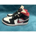 thumbnail image 4 of Ni-k-e Mens Air Jordan 1 Mid 554724-122 Black Basketball Shoes Sneakers Size 9.5, 4 of 6