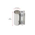 thumbnail image 1 of Acoplador de manga de tubo de escape, abrazadera de acero inoxidable, 2,0 ", 2,25", 2,5 ", 2,75", 3,0 ", 4,0", 40-83mm, 1 of 5