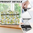 thumbnail image 6 of SEANATIVE Lemon Sewing Machine Cover with Pockets Easy Storage Sewing Accessories Protective Cover with Top Handle for Most Standard Sewing Machines, 6 of 7