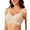 Beige, variant on TIANZEN Women's Bras Without Steel Rings Seamless Underwear Large Sized Comfortable Bras With European And Styles Brazier for Women Bra to Make Look Smaller Bras Front Closure