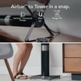 thumbnail image 6 of Vornado Airbar 4 35" Tower Fan and Horizontal Air Circulator with Remote Control, 3 Speed Settings, Black, 6 of 6