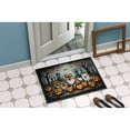 thumbnail image 4 of Carolines Treasures DAC2068MAT 18 x 27 in. Unisex Pomeranian Spooky Halloween Doormat, 4 of 5