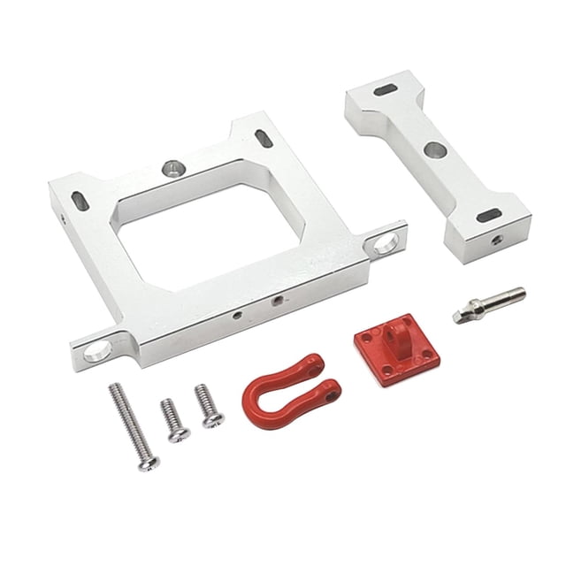 Metal 1:16 Parachoques Trasero + para WPL B24 B36 Modelo Buggy Trucks Piezas de Repuesto de Coche,