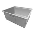 thumbnail image 4 of Ruvati 27 x 19 x 12 inch Deep Laundry Utility Workstation Sink Undermount 16 Gauge, 4 of 8