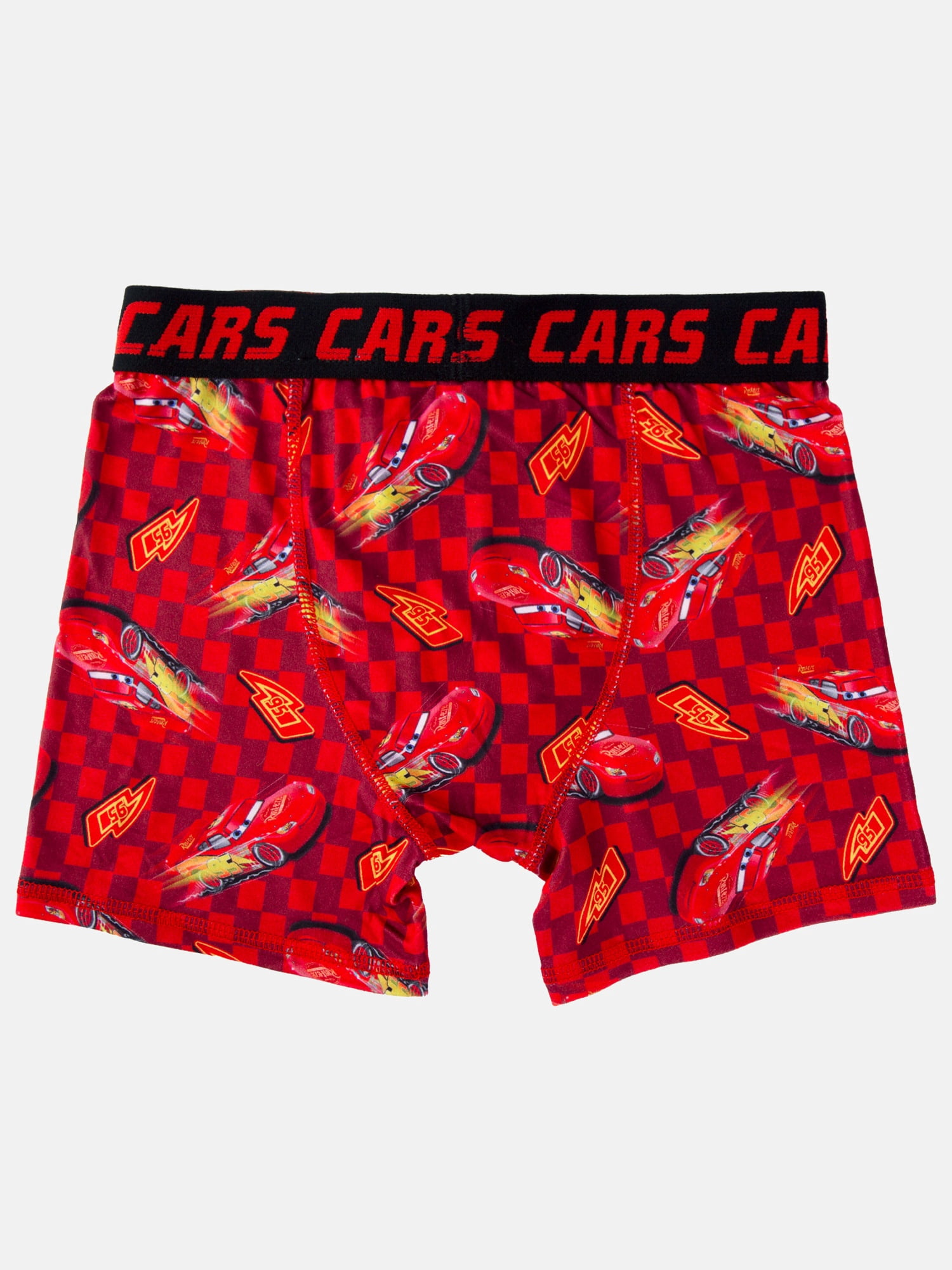 Cars Boys Athletic Boxer Brief Character Underwear, 5-Pack, Sizes XS-M