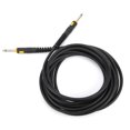 thumbnail image 3 of Cable de bajo, cable de guitarra Accesorios para instrumentos eléctricos de inyección negra Cable de guitarra con cabezal de inyección El mejor de su clase, 3 of 8