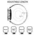 thumbnail image 2 of LGSY Galaxy Watch 5 Band 20mm Metal Stainless Steel Bands Galaxy Watch 4 Band 40/44mm Watch 4 Classic 42mm/46mm, 2 of 6