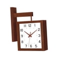 thumbnail image 3 of Reloj de esquina decorativo de doble cara para comedor, sala de estar u hotel. Blanco, 3 of 9