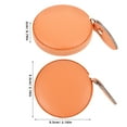 thumbnail image 3 of Shisuyan PU Leather Measuring Tape Mini Tape Measure Retractable Tape Measure Portable Measuring Tape, 3 of 8