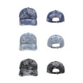 thumbnail image 2 of SGFCWSX Men Retro Baseball Cap,Ventilate Streetwear Changeable Fitted Cap Black Free Size, 2 of 3