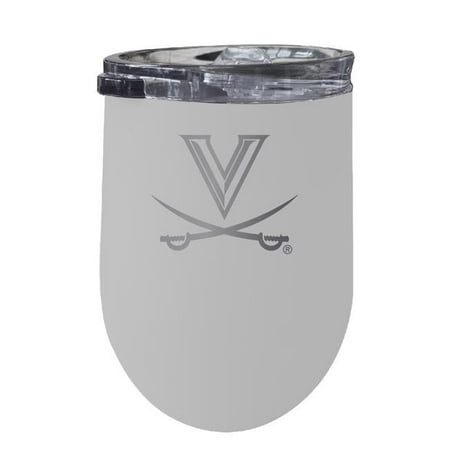 

R & R Imports ITWE-C-UVA20W Virginia Cavaliers 12 oz Insulated Wine Stainless Steel Tumbler White