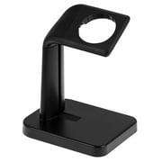 WITHit Black Charging Stand with Rubber Anti-Slip Bottom for All Apple Watch Sizes & Models