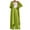 Green, variant on Annhoo Womens Fall Outfits 2 Piece Long Sleeve Lapel Button Tunics and High Waist Wide Leg Trousers Lounge Sets