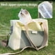 thumbnail image 4 of Bolsa de Transporte para Mascotas - Bolso Bandolera de Lona para Gatos y Perros MNFD, 4 of 5
