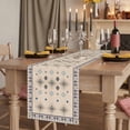thumbnail image 2 of Table Runners 72 Inches Long Dress Scarves, Boho Geometric Farmhouse Kitchen/Dining Table Runner, Coffee Tablerunners, Retro Rustic Chic Ethnic Abstract Patterned 13x72 Inch, 2 of 9