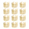 thumbnail image 1 of Luz De Vela Eléctrica Parpadeante Realista Y Brillante Con Borde De Fusión Con Temporizador Incorporado Luz De Té Led Sin Llama Para Celebración Lámpara De Vela Eléctrica Falsa 12 Piezas sonducket HA021011-00, 1 of 6