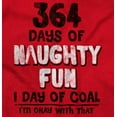 thumbnail image 2 of Christmas 364 Days Fun 1 Day of Coal Men's Graphic T Shirt Tees Brisco Brands L, 2 of 6