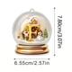 thumbnail image 3 of Adorno para Coche de Acrílico con 26 Letras de Cristal Amarillo, Colgante para Árbol de Navidad, Decoración Del Hogar, 3 of 3