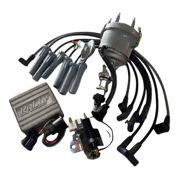 Distributor, Module, Coil and Wires Ford F150 250 E150 350 1978 to 1987 842669