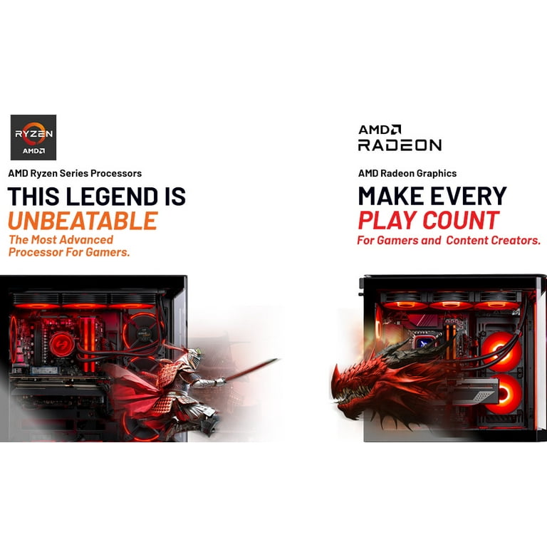 Skytech Archangel Gaming PC Desktop AMD Ryzen 5 7600 AMD Radeon RX