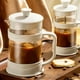 thumbnail image 3 of Naiovety Cafetera y tetera francesa, émbolo esencial para amantes del café a prueba de explosiones, tetera y francesa Juegos de servir café y té 350ml, 3 of 6