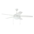 thumbnail image 4 of PHA52W5-Craftmade Lighting-Phaze - 5 Blade Ceiling Fan with Light Kit in Modern-Contemporary Style - 52 inches wide by 16.73 inches high, 4 of 5