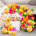 thumbnail image 4 of Globos YOUDICT, lámina de cumpleaños con fruta cítrica y naranja, 10 unidades, 4 of 7