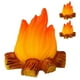 thumbnail image 4 of 3pcs Miniature Campfire Model Realistic Fake Flame Micro Fire Landscaping Props for Dollhouse Garden Decor Pretend Bonfire Ornaments, 4 of 5