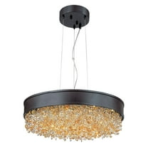 Maxim 39657SHBZ 6.75 in. Mystic 22 Light LED Pendant - Bronze