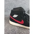 thumbnail image 2 of Ni - ke Ni - ke Mens Air Jordan 1 Mid 554724-065 Black Basketball Shoes Sneakers Size 13, 2 of 5