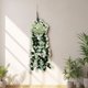 thumbnail image 5 of Artificial Violet Rattan Hanging Orchid Basket | Silk Simulation Flower Vine | Lifelike Wall Décor for Living Room Balcony Home | 90 cm Long | 2-5 cm Flowers | 1 Piece, 5 of 6