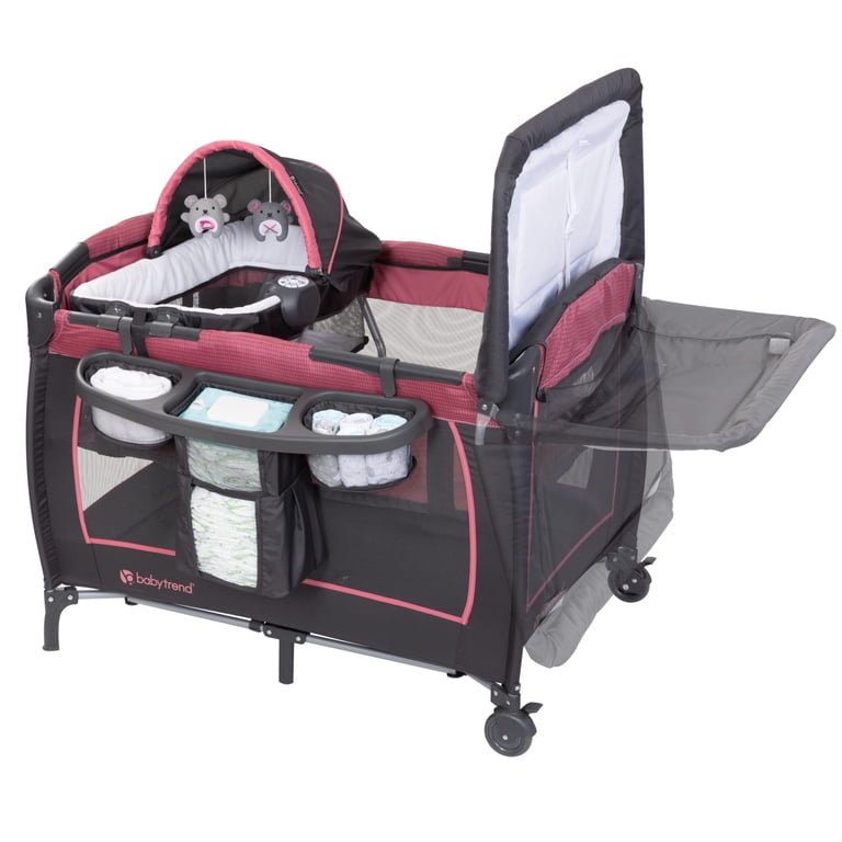 Baby Trend Lil Snooze Deluxe III Twin Playard with Bassinets photo 5