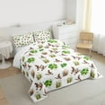 thumbnail image 3 of jejeloiu Wild Mallard Duck Full Size Comforter Sets,Rustic Plant Leaves Bedding Sets For Boys Kids Reversible 3-Piece, 3 of 8