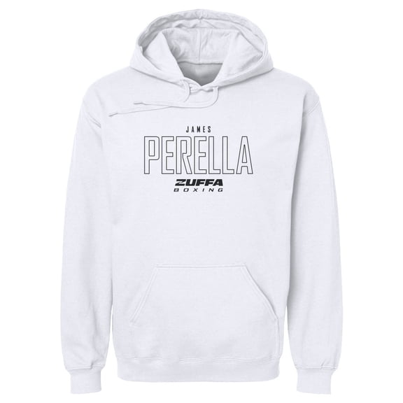 Men's 500 Level White James Perella Zuffa Boxing Hoodie