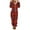 Red-06, variant on Perfectbot Women's Fleece Sherpa Onesie Pajamas - Hooded Flannel One-Piece Warm Sleepwear Romper