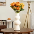 thumbnail image 7 of Vickerman 23" Artificial Coffee Peony Spray., 7 of 7
