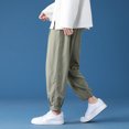 thumbnail image 5 of Bjutir Men'S Pants Men Straight Casual Pants Summer Casual Pants Men Breathable Pants, 5 of 5