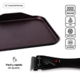 thumbnail image 3 of Sartén Comal Amatista Rectangular Multiusos con Mango Desmontable y compatible con Inducción, 3 of 6