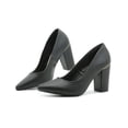 thumbnail image 1 of Zapatilla Elegante Para Mujer Fiesta Oficina Formal Negro negro 26, 1 of 7