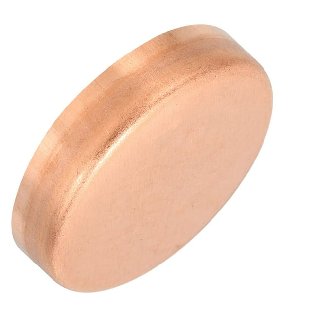 Uxcell 1-5/8 Inch ID Copper Pipe End Cap, Copper Fitting Cap Sweat Plug Connection