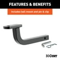 thumbnail image 6 of CURT 121893 Class 2 Trailer Hitch with Ball Mount, 1-1/4-Inch Receiver, Compatible with Select Chrysler Sebring, Dodge Avenger, 6 of 6